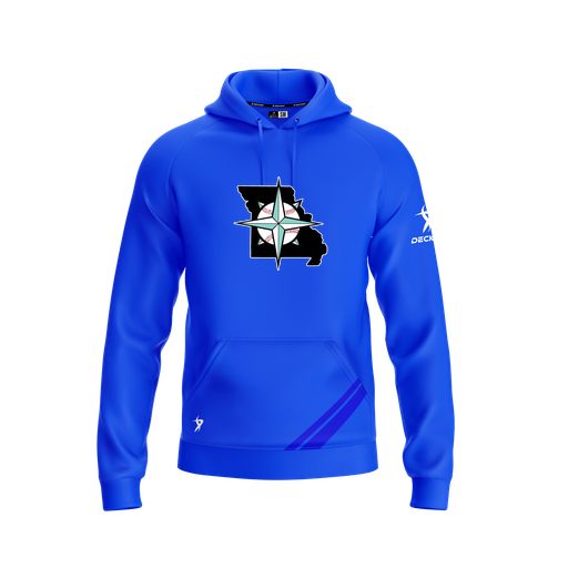 [FOLHSMRY-YXS-LOGO3] Decker Summit Hoodie (Youth XS, Royal, Logo 3)