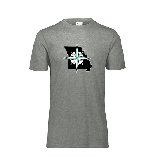 [3065-6310-GRY-AS-LOGO3] Men's Ultra-blend T-Shirt (Adult S, Gray, Logo 3)