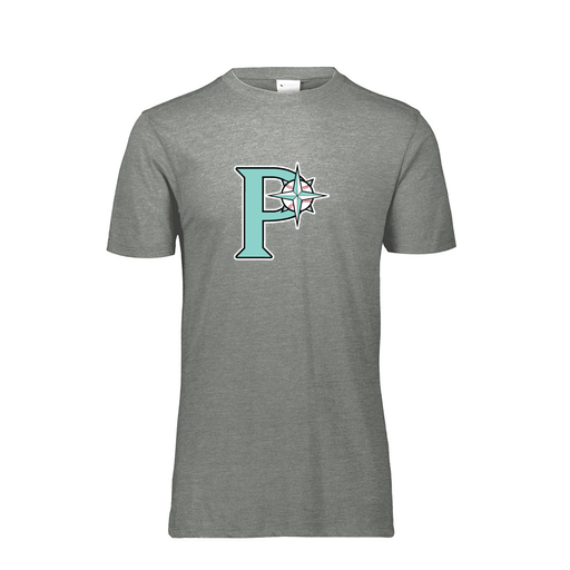 [FTSCUBGY-YS-LOGO1] Youth Ultra-blend T-Shirt (Youth S, Gray, Logo 1)