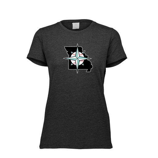 [FTSCUBBK-FAXS-LOGO3] Ladies Ultra-blend T-Shirt (Female Adult XS, Black, Logo 3)