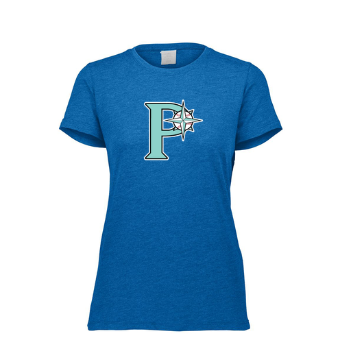 [FTSCUBRY-FAXS-LOGO1] Ladies Ultra-blend T-Shirt (Female Adult XS, Royal, Logo 1)
