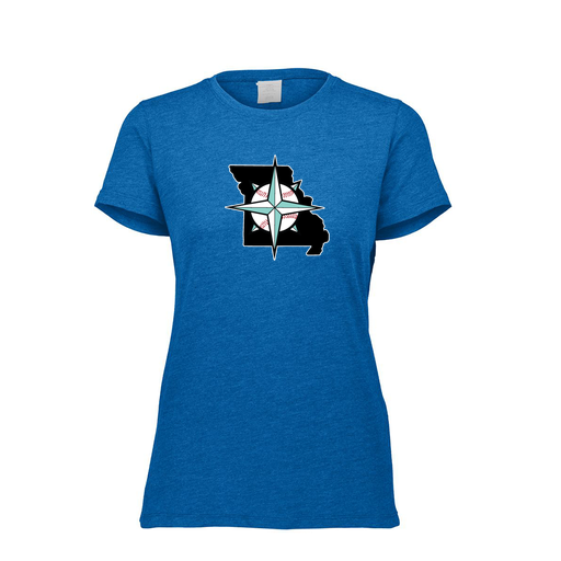 [FTSCUBRY-FAXS-LOGO3] Ladies Ultra-blend T-Shirt (Female Adult XS, Royal, Logo 3)