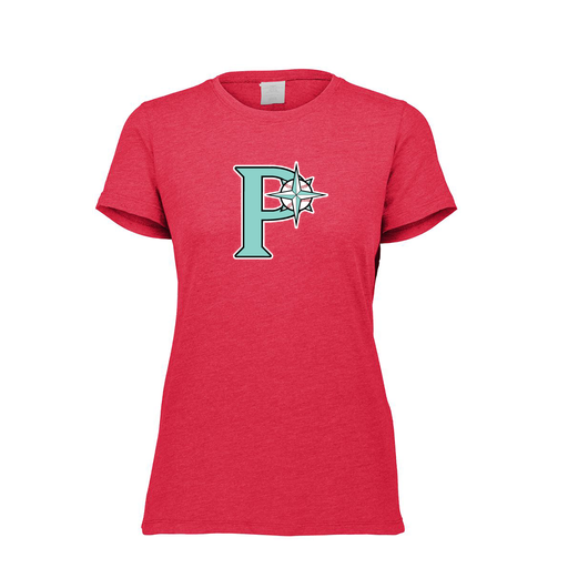 [FTSCUBRD-FAXS-LOGO1] Ladies Ultra-blend T-Shirt (Female Adult XS, Red, Logo 1)