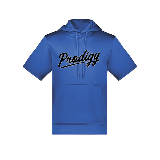[6871.060.S-LOGO2] Men's Dri Fit Short Sleeve Hoodie (Adult S, Royal, Logo 2)