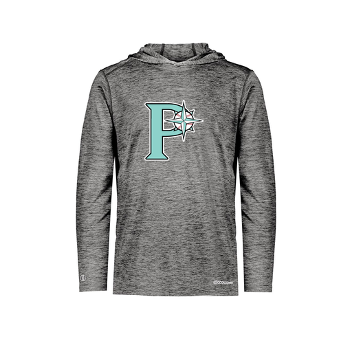 [FOLHCGBK-AS-LOGO1] Men's Charge Hoodie (Adult S, Black, Logo 1)