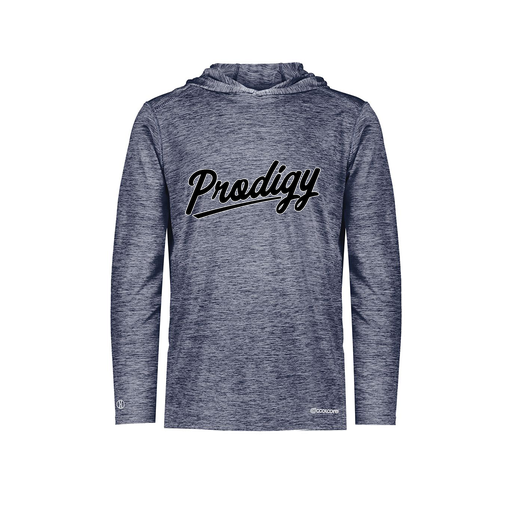[FOLHCGNV-AS-LOGO2] Men's Charge Hoodie (Adult S, Navy, Logo 2)