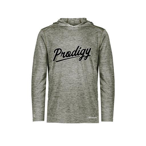 [FOLHCGGY-YS-LOGO2] Youth Charge Hoodie (Youth S, Gray, Logo 2)
