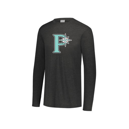 [FTLCUBBK-YS-LOGO1] Youth LS Ultra-blend T-Shirt (Youth S, Black, Logo 1)