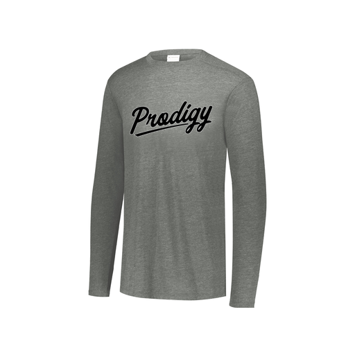 [FTLCUBGY-YS-LOGO2] Youth LS Ultra-blend T-Shirt (Youth S, Gray, Logo 2)