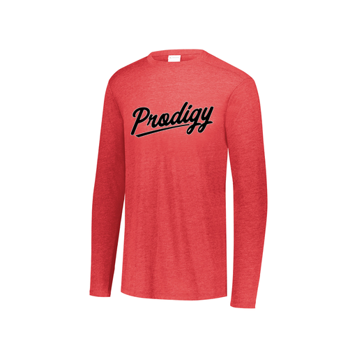 [FTLCUBRD-YS-LOGO2] Youth LS Ultra-blend T-Shirt (Youth S, Red, Logo 2)