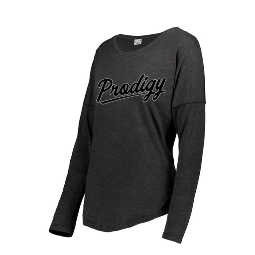 [FTLCUBBK-FAXS-LOGO2] Ladies LS Ultra-blend T-Shirt (Female Adult XS, Black, Logo 2)