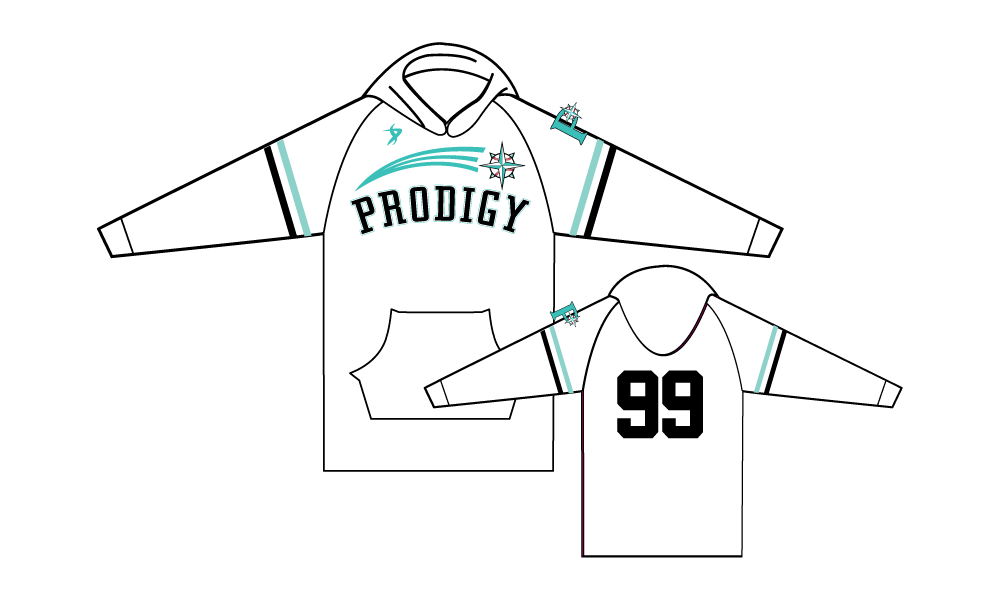 KC Prodigy - Thornton - White Hoodie
