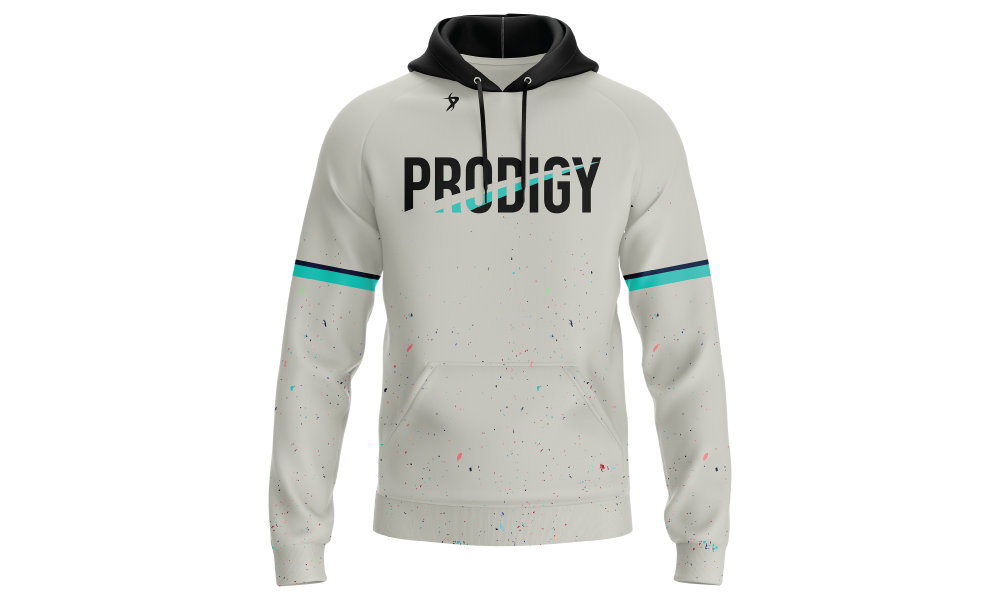 KC Prodigy - Thornton - Grey Splatter Hoodie (No Number)